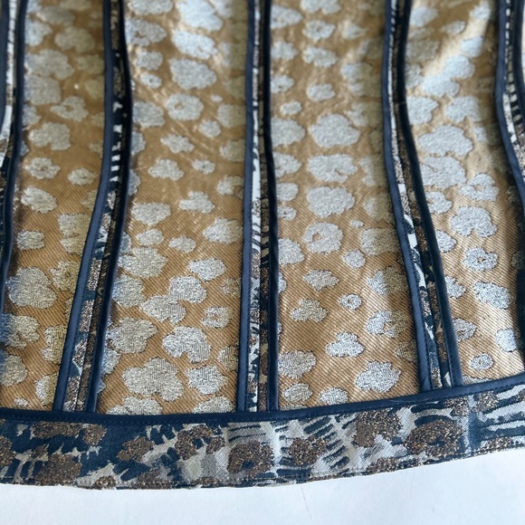 Lafayette Grey Black Cream Polyester Blazer size 14 - Picture 14 of 15